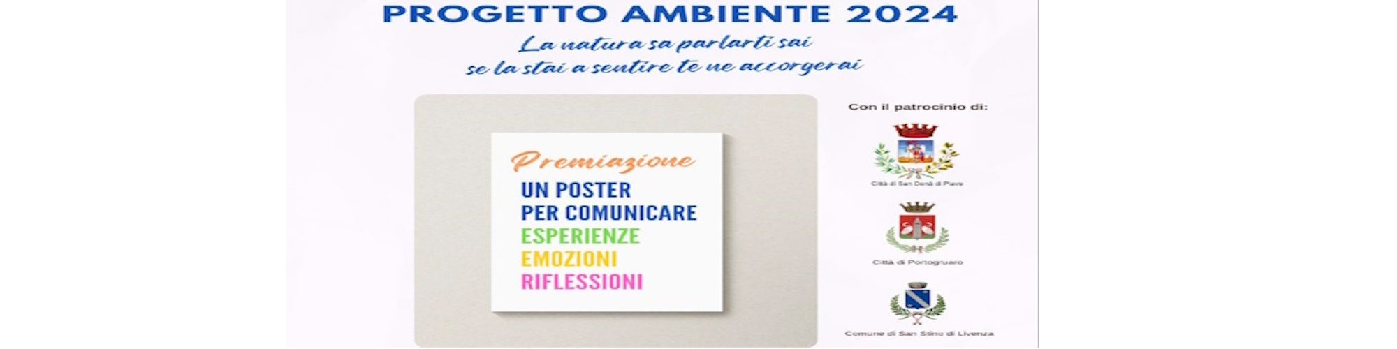 Immagine Progetto Ambiente- Vajont 2024 Premiazione